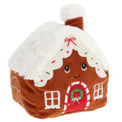 Keeleco Christmas, Плюшена джинджифилова къщичка, 15 см
