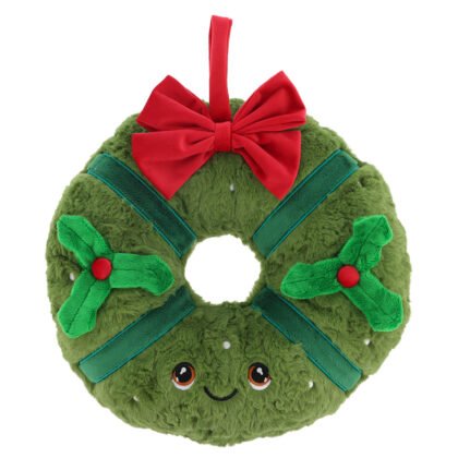 Keeleco Christmas, Плюшен коледен венец, 30 см, Keel Toys
