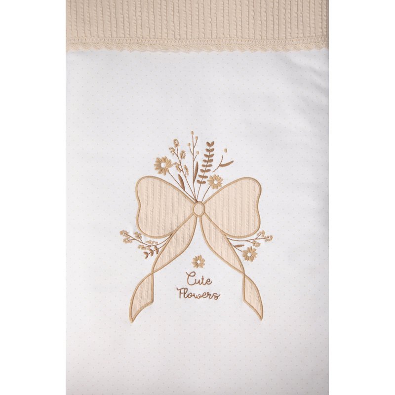 Одеяло Bouquet 80x85cm Beige - Image 3