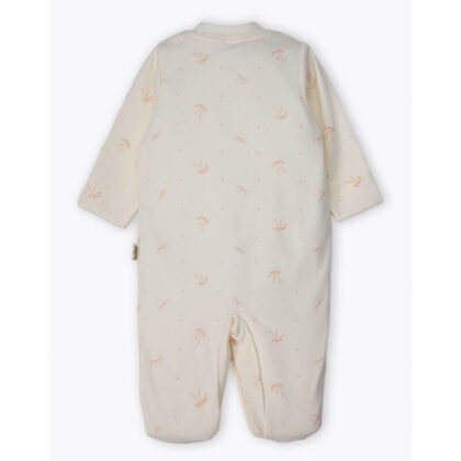 Гащеризон Org. Welcome Baby 0-3м/62см Ecru