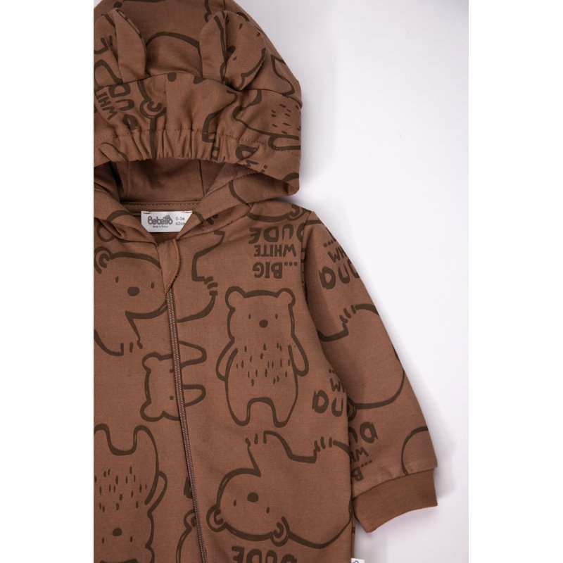 Гащеризон Big Dude 12-18M/86CM Brown - Image 2