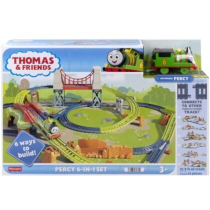 Игрален комплект Percy 6в1 Builder Set