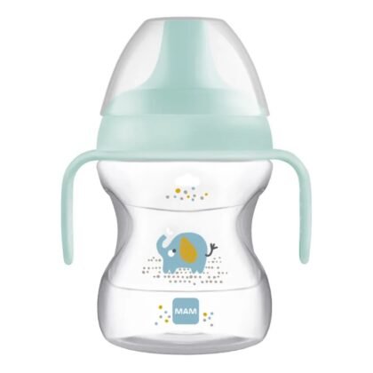 Преходно шише Learn to drink Cup Син Слон 190мл