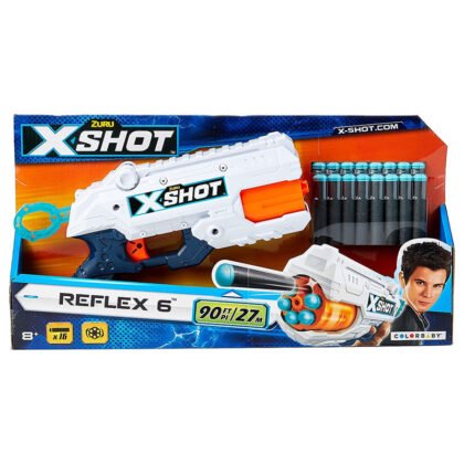 Бластер Zuru XShot Reflex 6 с 16 патрона