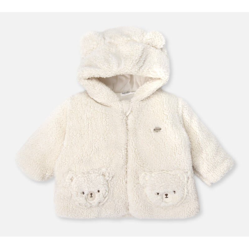 Палто Teddy/26 24-36M/98CM Ecru - Image 3
