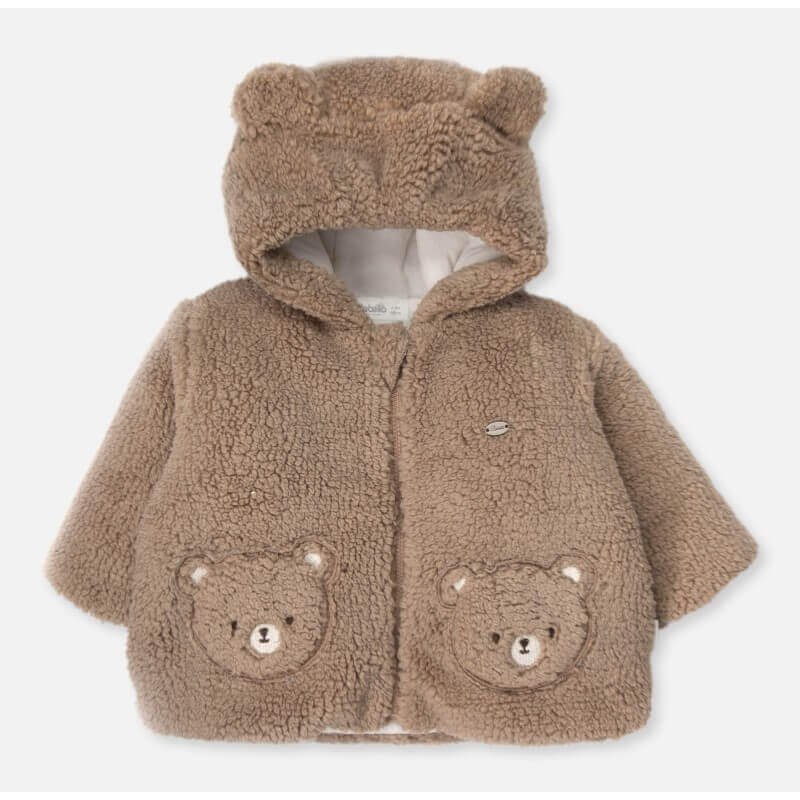 Палто Teddy 18-24M/92cm Brown - Image 3