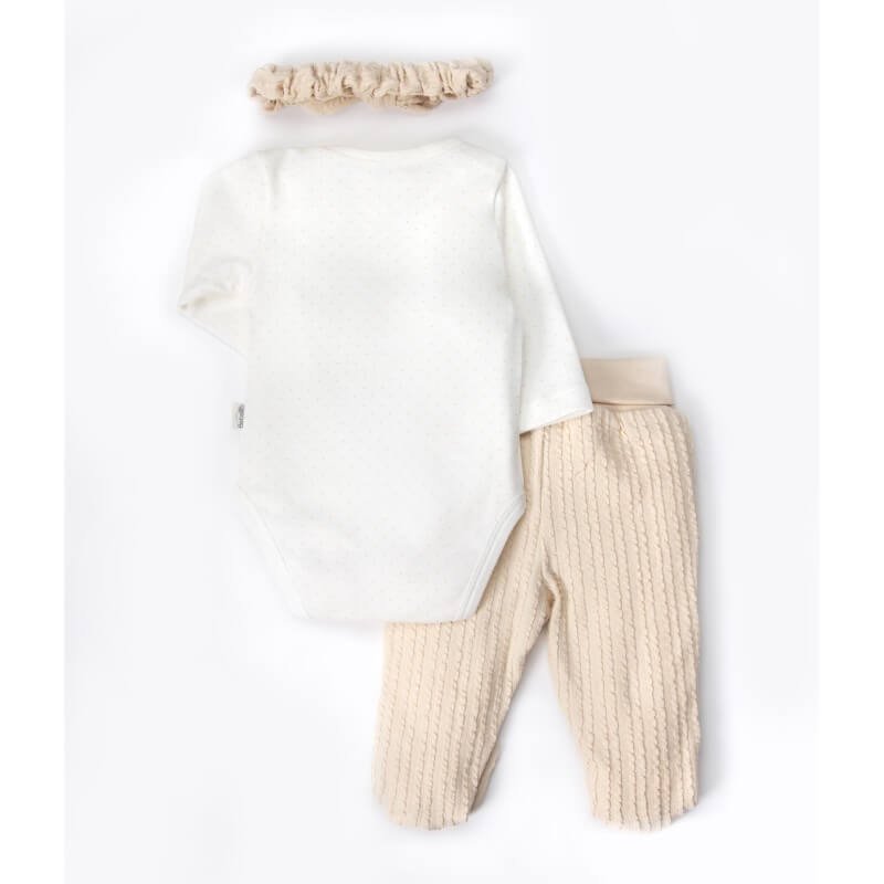Спален комплект 3 части Bouquet 3-6M/68CM Beige
