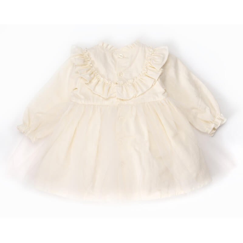 Рокля Little Princess 6-9M/74 см Ecru