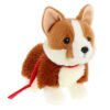Keeleco Puppy Love, Плюшено кученце корги, с повод, 23 см