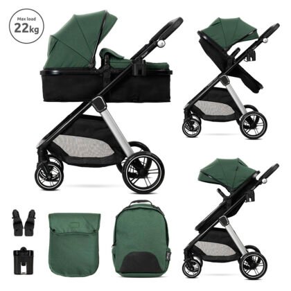 Д.КОЛИЧКА ASPEN GREEN 2в1 до 22кг с трансформираща