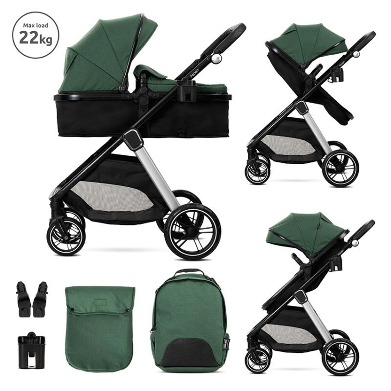 Д.КОЛИЧКА ASPEN GREEN 2в1 до 22кг с трансформираща