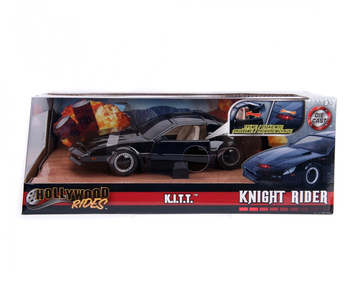 Jada - Кола Knight Rider K.I.T.T., 1982 Pontiac Trans AM, 1:24