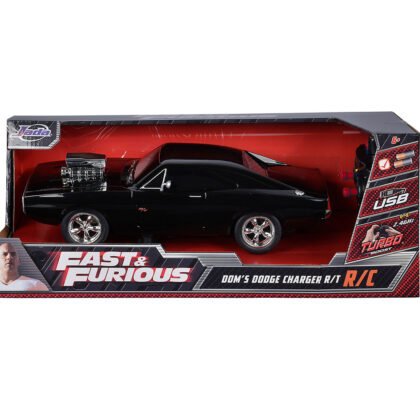 Jada - Радиоуправляема кола Fast & Furious 1970 Dodge Charger 1:16