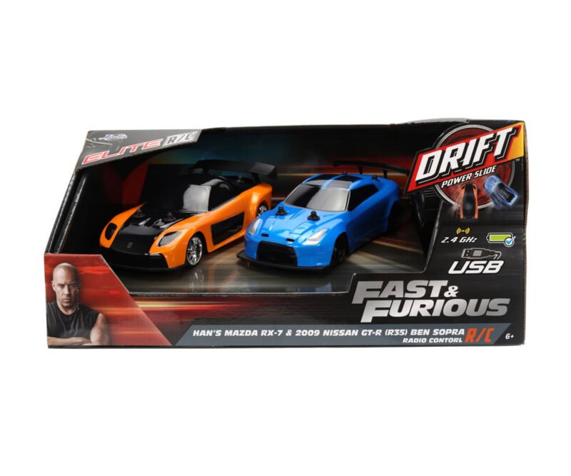 Jada – Fast & Furious комплект 2 радиоуправляеми дрифт коли, 1:24