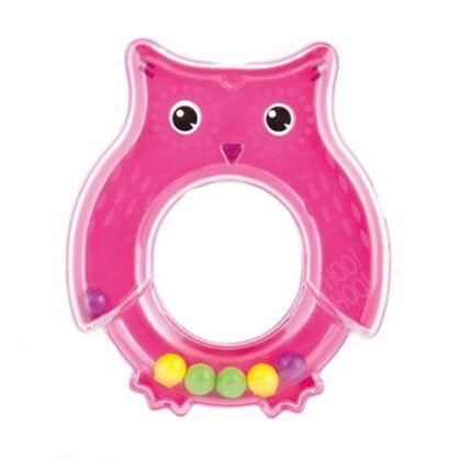 Canpol Toys-Дрънкалка Owl розова