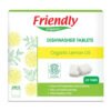 Friendly-Organic Препарат за съдомиялна (таблетки) лимон - 25бр./450гр.
