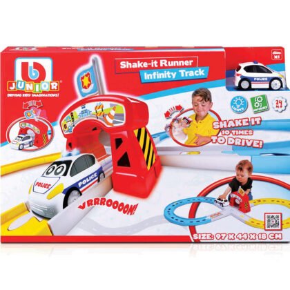 Bburago Junior - Комплект Shake-it Runner Безкрайна писта