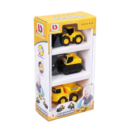 Bburago Junior - Моята първа колекция Volvo (комплект от 3 бр.)