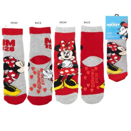 2 бр. детски чорапи антислип mickey 23-34