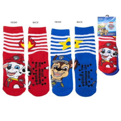 2 бр. детски чорапи антислип paw patrol 23-34