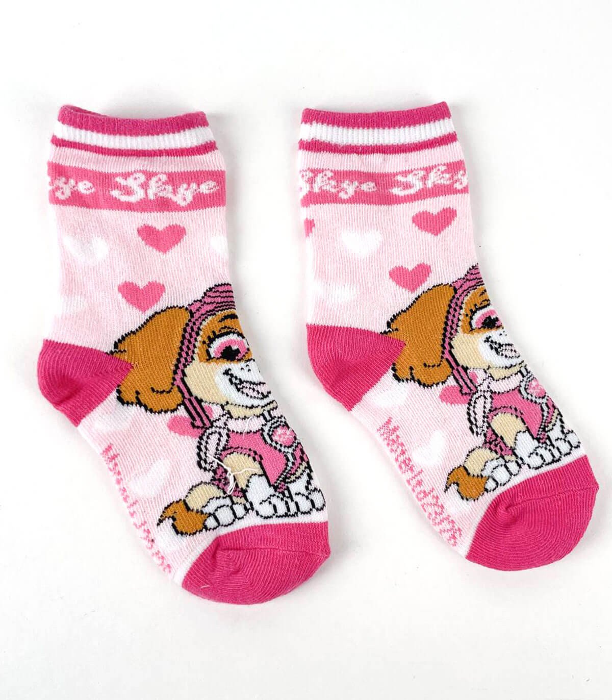 3 бр. детски чорапи paw patrol момиче 23-34 - Image 3