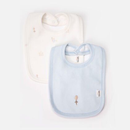 Bebetto-Бебешки лигавник 2 броя My First Playmate C1235, момче, 3+ м.