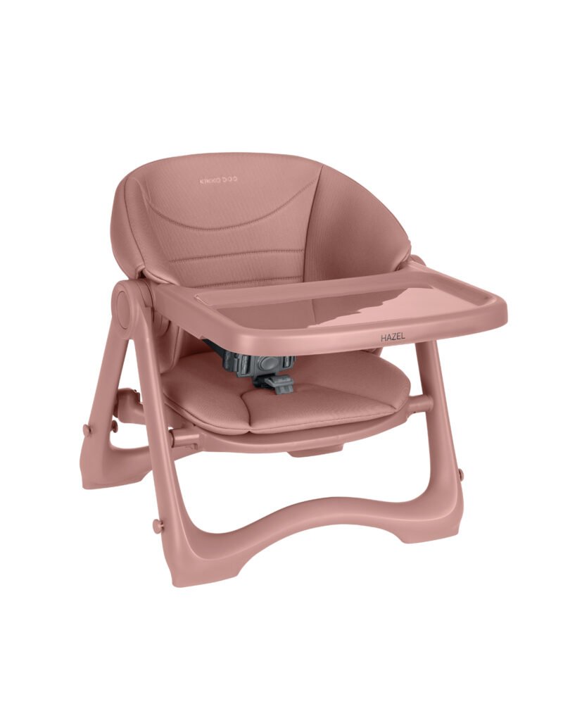 Сгъваемо столче за хранене 3в1 Hazel Pink