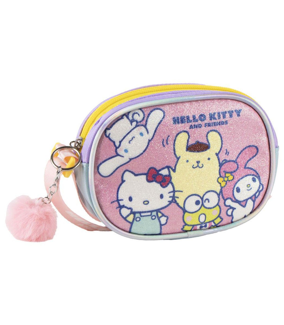 Овална чанта за рамо hello kitty