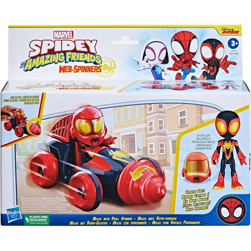 Spidey A. Friends Miles with Drill Spinner - Image 2