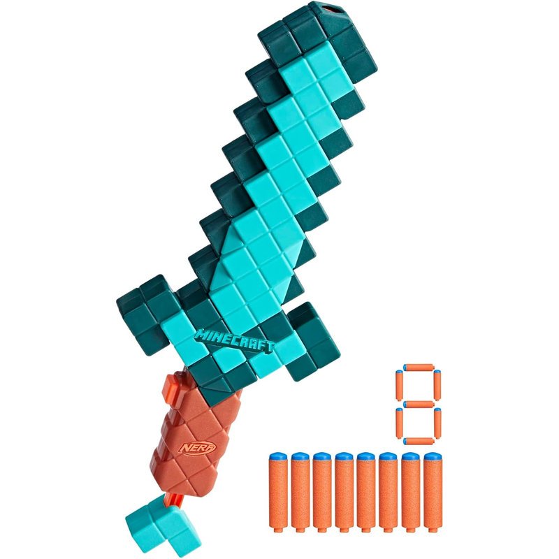 NERF Minecraft бластер 2в1 Diamond - Image 3
