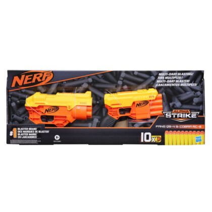 NERF Комплект Бластер 2бр. Fang QS-4 & Cobra RC-6