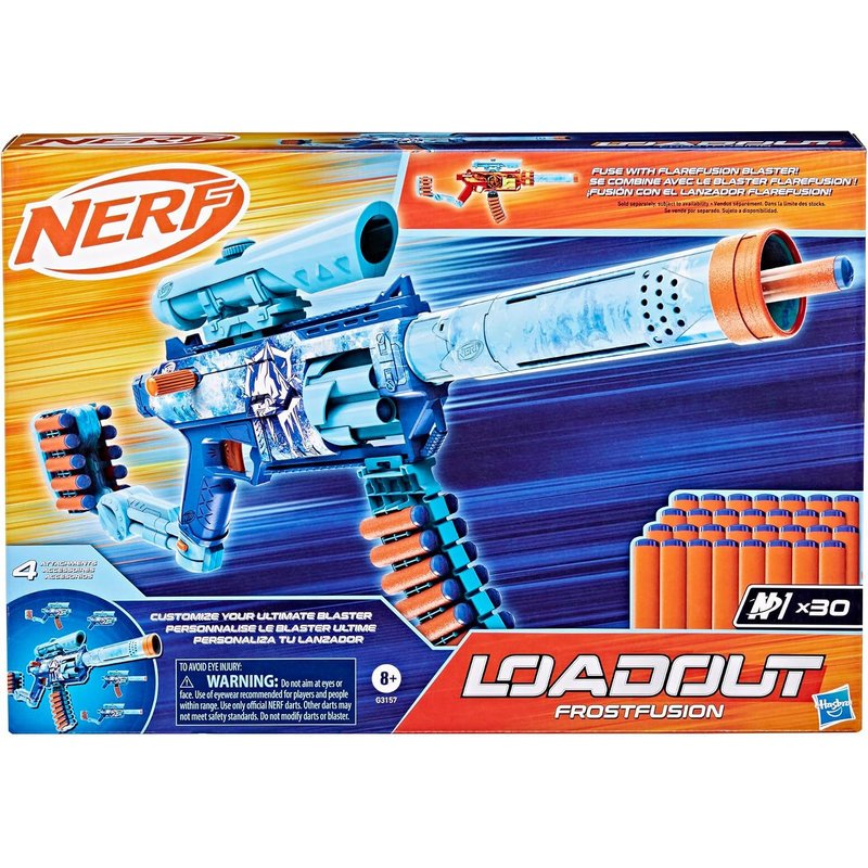NERF бластер Loadout Frostfusion
