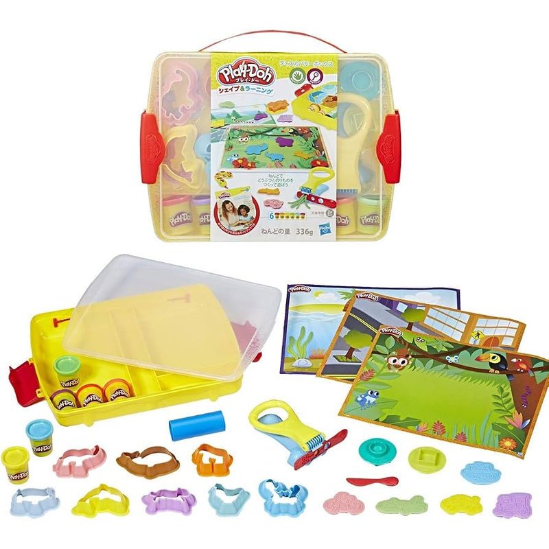 Play-Doh комплект с животни Shape & Learn