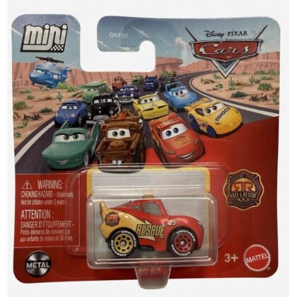 Мини количка Cars Rescue Lightning McQueen