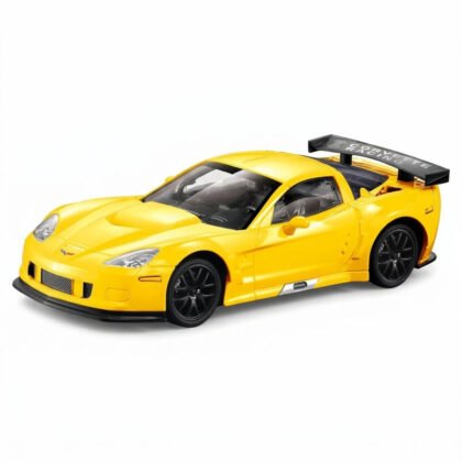 Кола RC Corvette C6R 1:18 Жълт